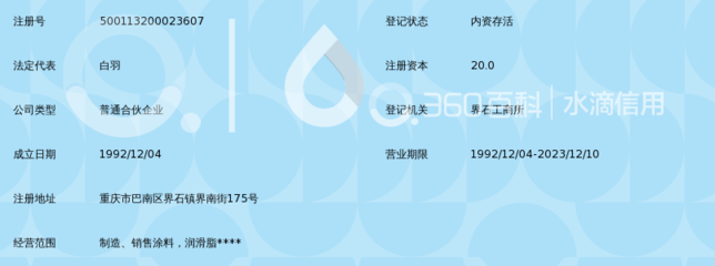 重慶通達(dá)精細(xì)化工廠